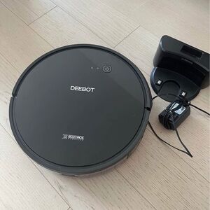 DEEBOT Robotic Vacuum Cleaner - Black